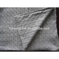 Knitted cashmere blanket ,spring and autumn blanket flower casual